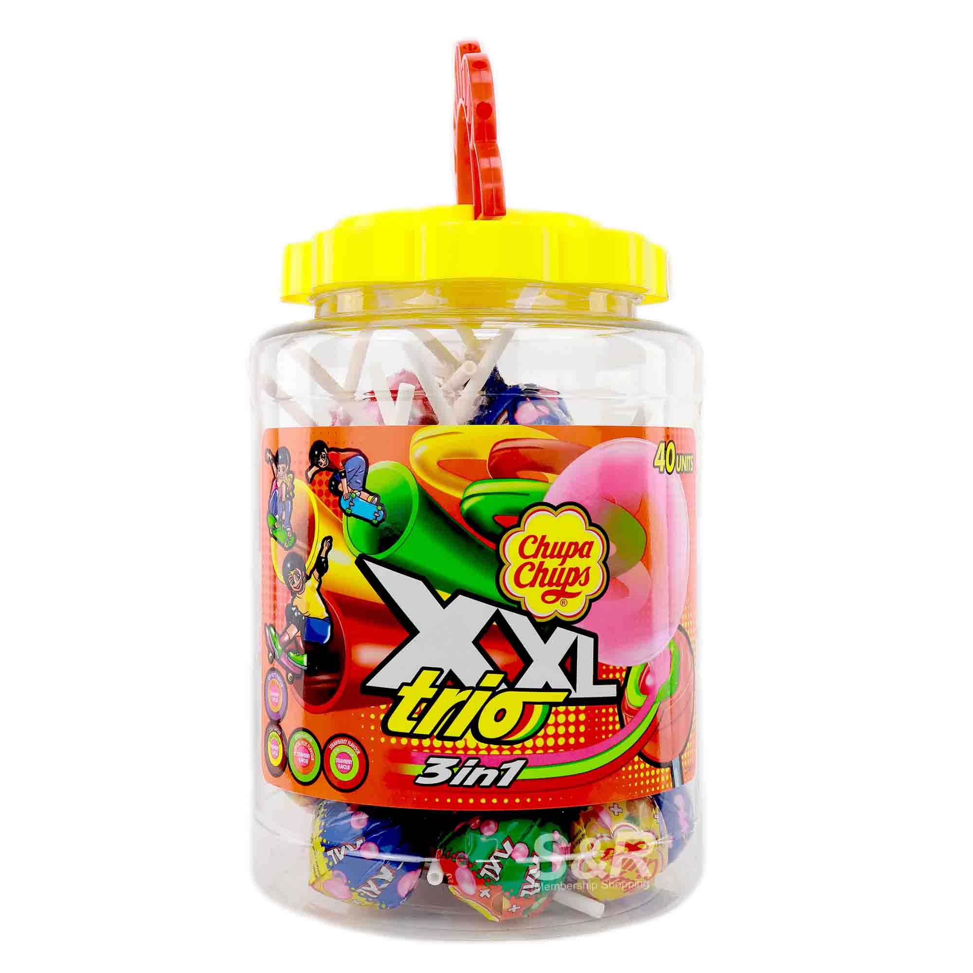 Chupa Chups XXL Trio 40pcs Chupa Chups XXL Trio 40pcs